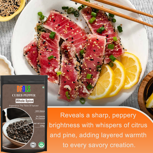 DFOLS Cubeb Pepper Whole Spice Cooking 0.22lb 3.5oz 100g ジャワコショウ