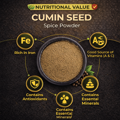 Dfols Cumin Powder 100g (3.5oz / 0.22lb) Pure Natural Indian Spice – クミンパウダー