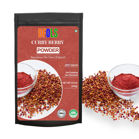 Curry Berry Powder – Premium Superfood for Glowing Skin, Immunity & Daily Wellness | 100% Natural, Antioxidant-Rich, Nutrient-Dense Health Supplement - DFOLS