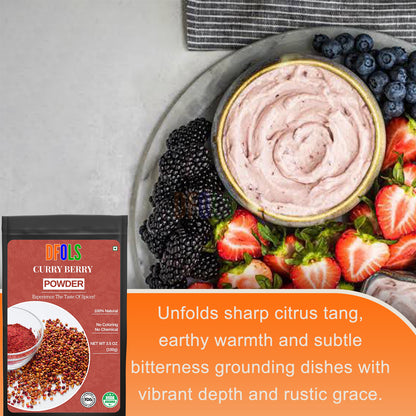 Curry Berry Powder – Premium Superfood for Glowing Skin, Immunity & Daily Wellness | 100% Natural, Antioxidant-Rich, Nutrient-Dense Health Supplement - DFOLS