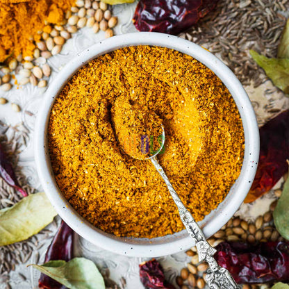 Organic Curry powder seasoning with a blend of spices | Non-GMO Product | For cooking and seasoning | Saves you time and energy - DFOLS
