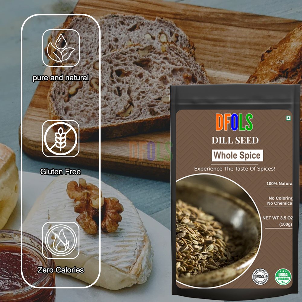 DFOLS Dill Seed Whole Spice Cooking 0.22lb 3.5oz 100g ディルシード