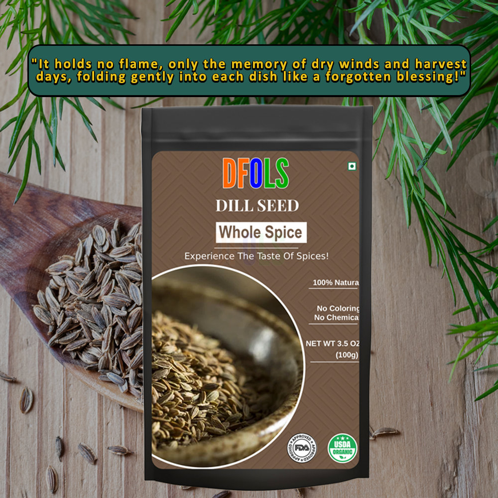 DFOLS Dill Seed Whole Spice Cooking 0.22lb 3.5oz 100g ディルシード
