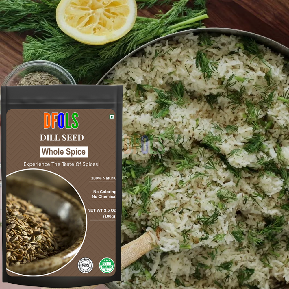 DFOLS Dill Seed Whole Spice Cooking 0.22lb 3.5oz 100g ディルシード