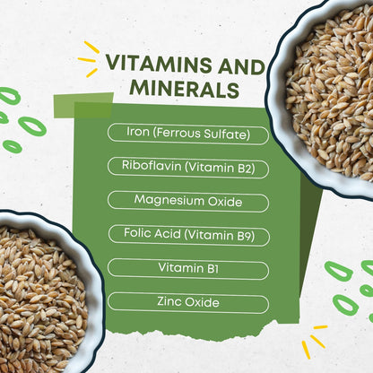 DFOLS Organic Einkorn | Natural, High-Protein, Fiber-Rich, Pesticide-Free Superfood | Premium Whole Grain for Healthy Cooking