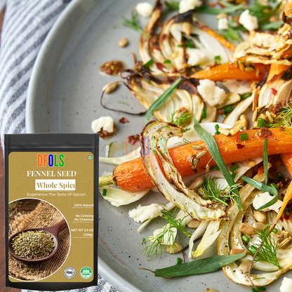 DFOLS Fennel Seeds Whole Spice Cooking 0.22lb 3.5oz 100g フェンネルシード
