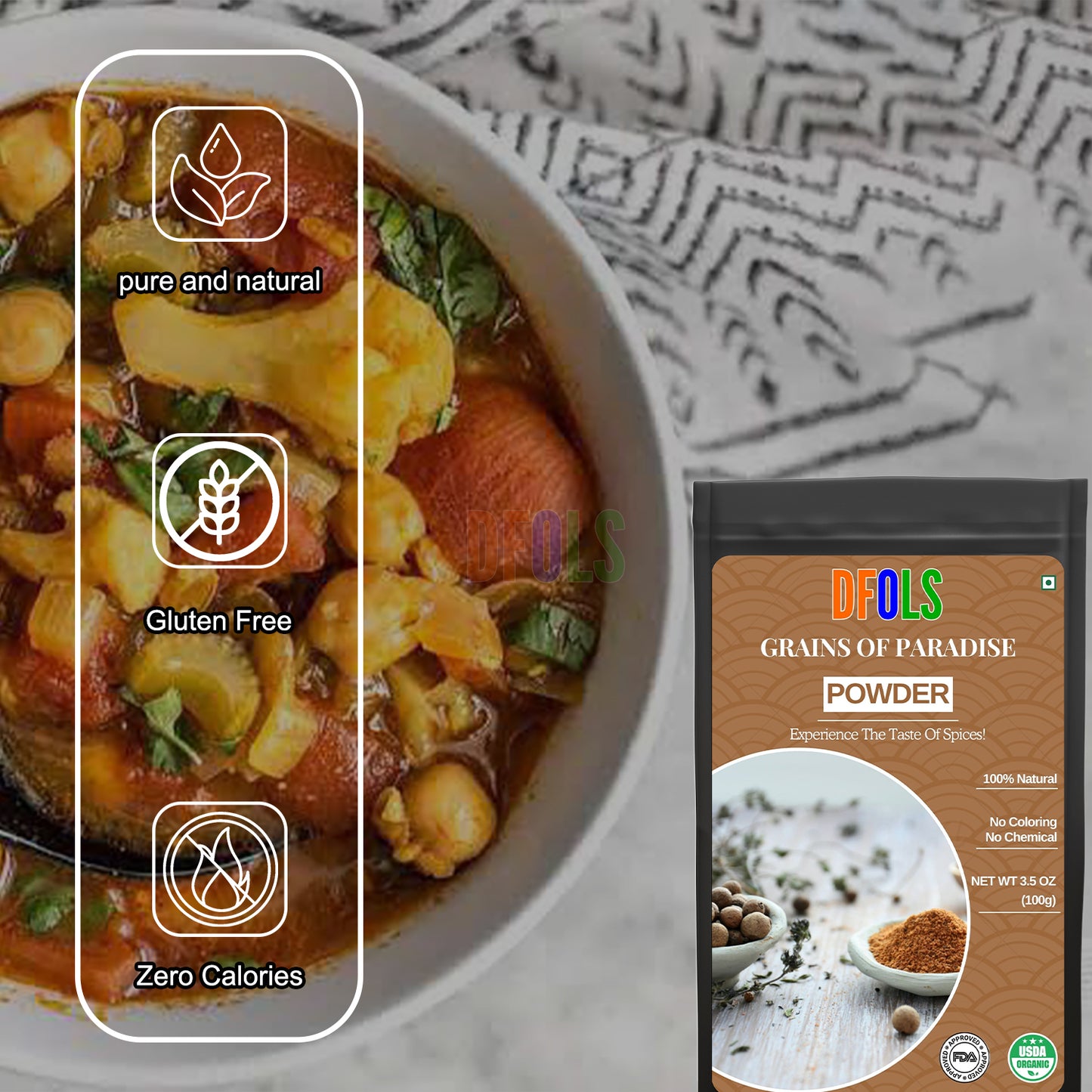 Whole Alligator Pepper | Atare | Guinea Pepper | Melegueta Pepper | Premium Quality African Spice | Fresh, Aromatic Seeds for Cooking, Herbal & Traditional Use - DFOLS