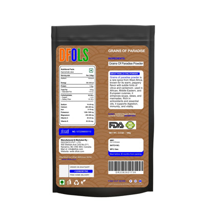 Whole Alligator Pepper | Atare | Guinea Pepper | Melegueta Pepper | Premium Quality African Spice | Fresh, Aromatic Seeds for Cooking, Herbal & Traditional Use - DFOLS