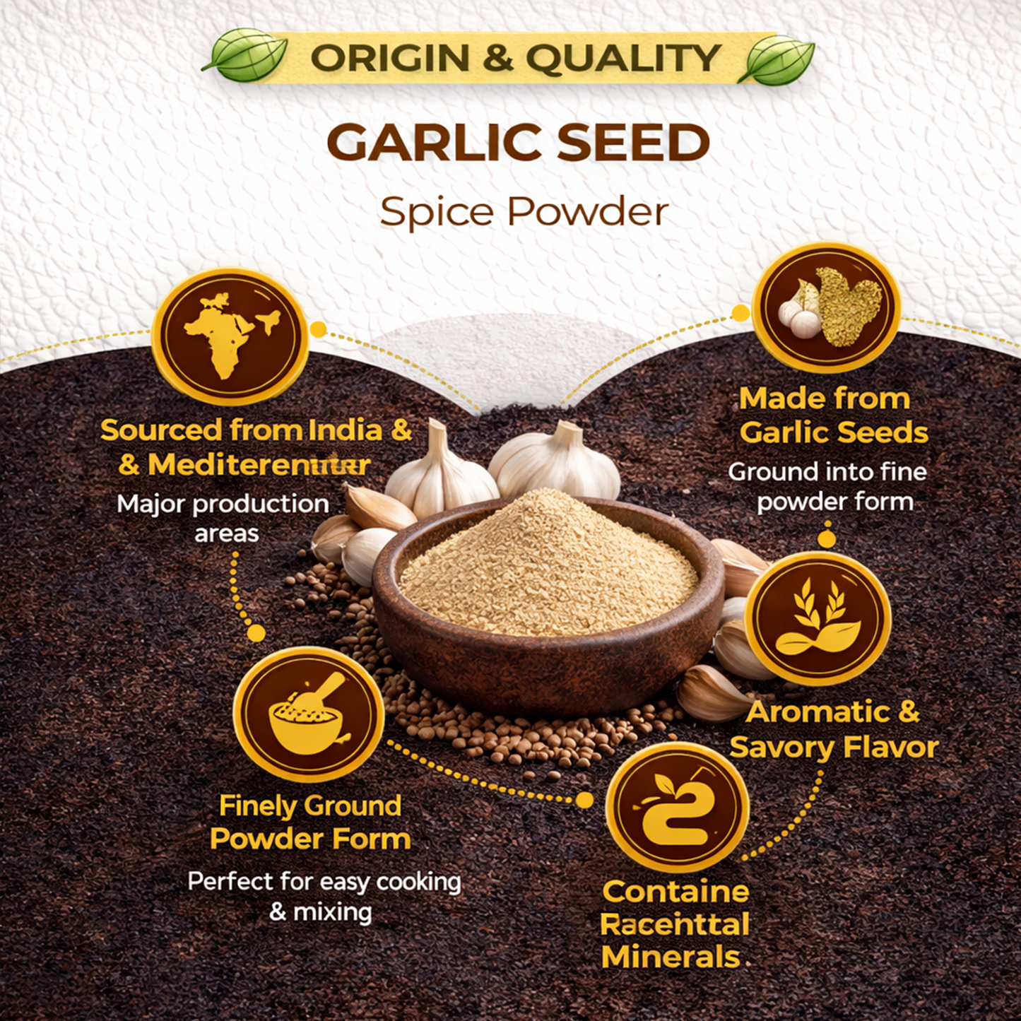 Dfols Garlic Powder 100g (3.5oz / 0.22lb) Pure Natural Indian Spice – ガーリックパウダー