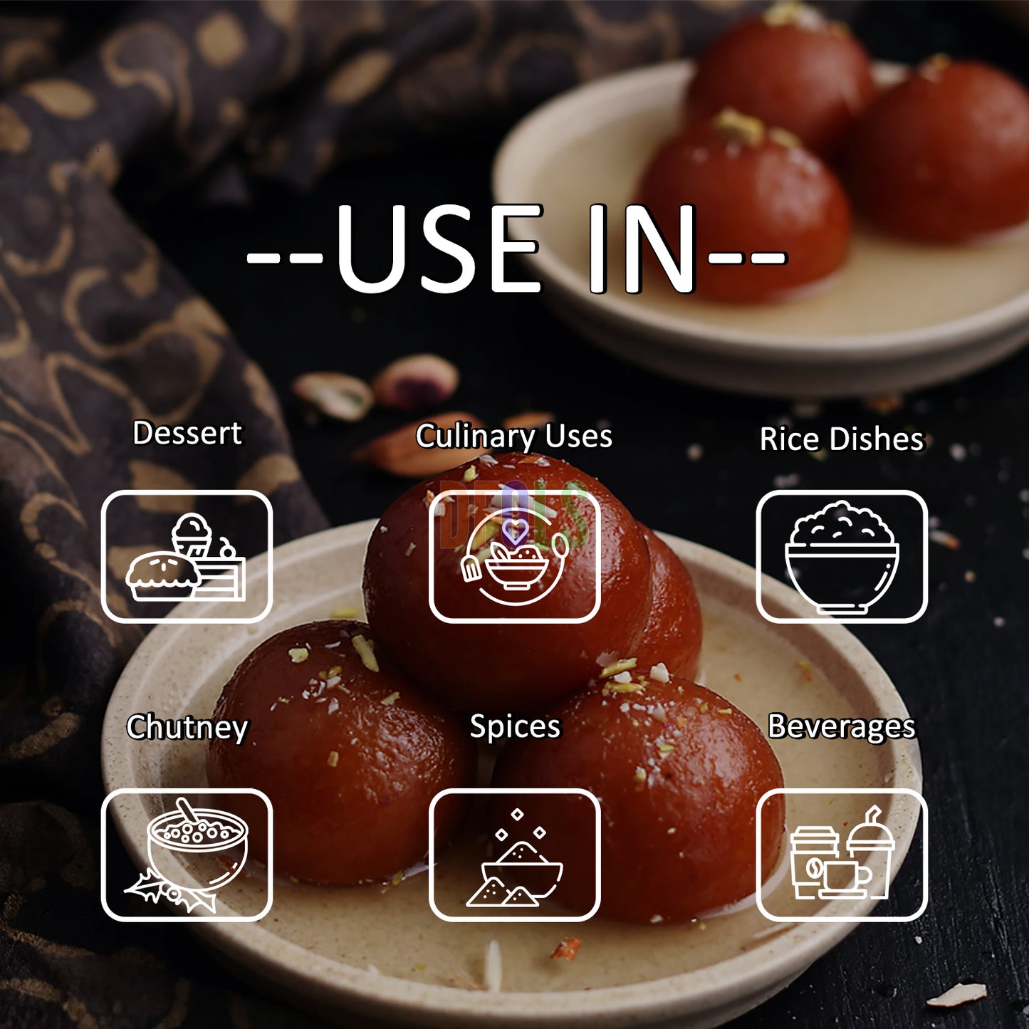 Green Cardamom Powder – 100% Pure & Natural | Premium Elaichi Powder for Cooking, Baking, Tea, Coffee & Desserts | Fresh, Aromatic Spice for Daily Use - DFOLS