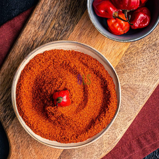 All-Natural Spicy Spice Blend (XX oz) | Bold Heat & Rich Flavor | Ideal for Hot Sauces, Marinades, BBQ, Grilling, Meat Rubs, Curry, Stir-Fry & Everyday Cooking - DFOLS