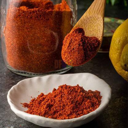 Organic Harissa Powder – Bold Moroccan Chili Seasoning for Heat & Depth | Great for Meats, Soups, Sauces & Veggies | No Salt, Vegan, Non-GMO, Authentic & All-Natural Spice - DFOLS