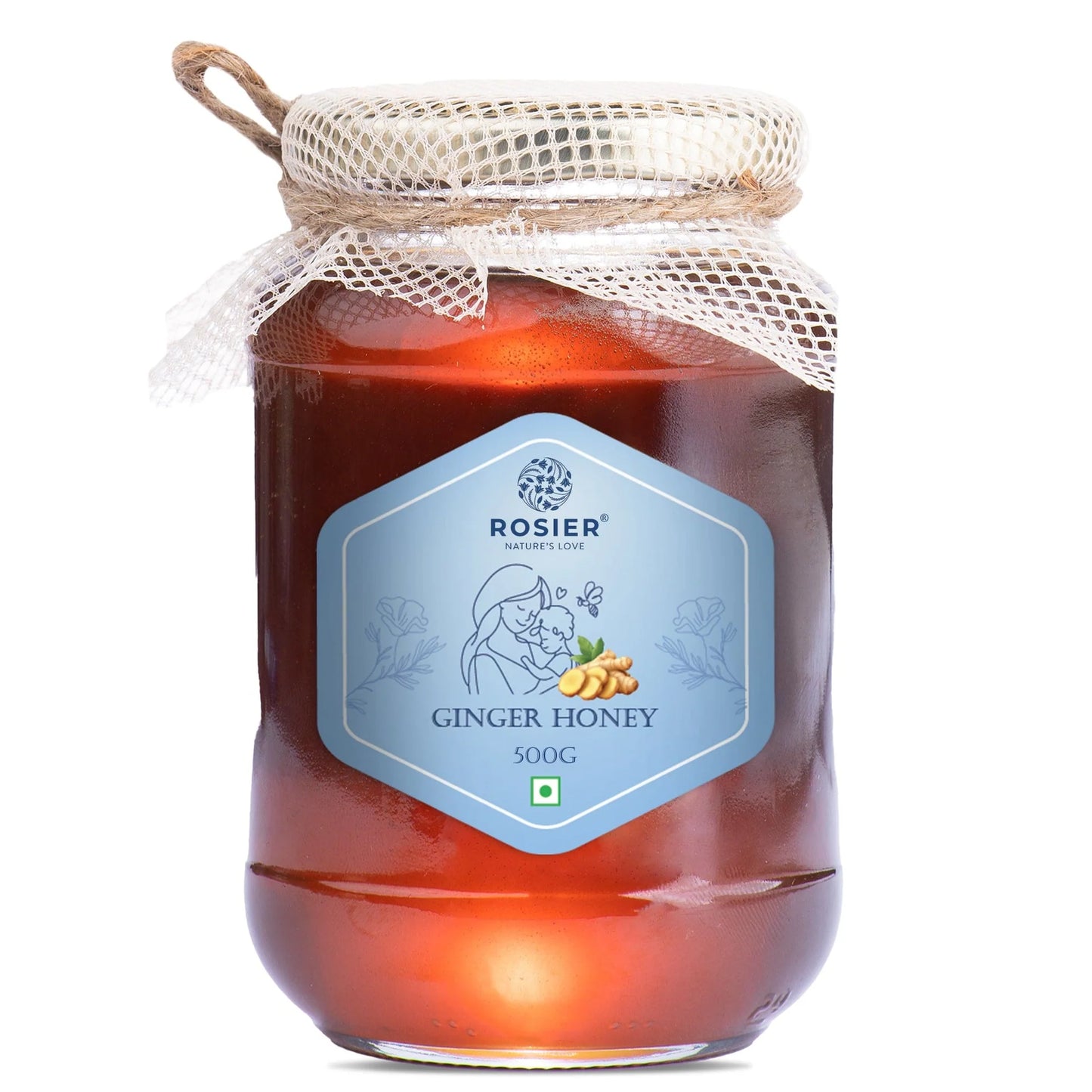 Ginger Honey | Pure Honey Infused with Natural Ginger | No Added Sugar