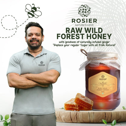 Raw Wild Forest Honey | 100% Pure, Unprocessed & Natural | Rich Aroma, No Added Sugar or Preservatives