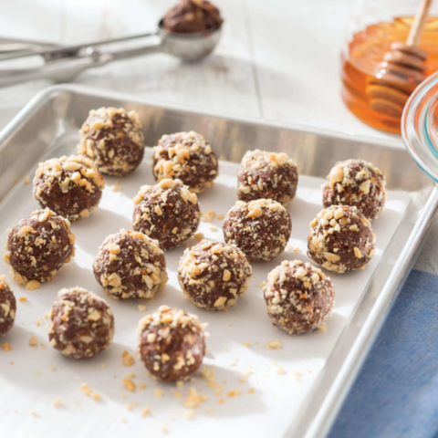 🥜 Honey & Cocoa Energy Bites