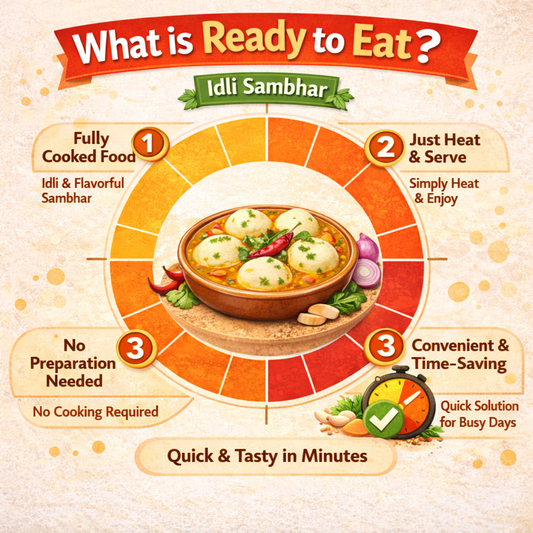Dfols Idli Sambhar Ready to Eat South Indian Meal 0.55lb 8.82oz 250g イードリサンバル