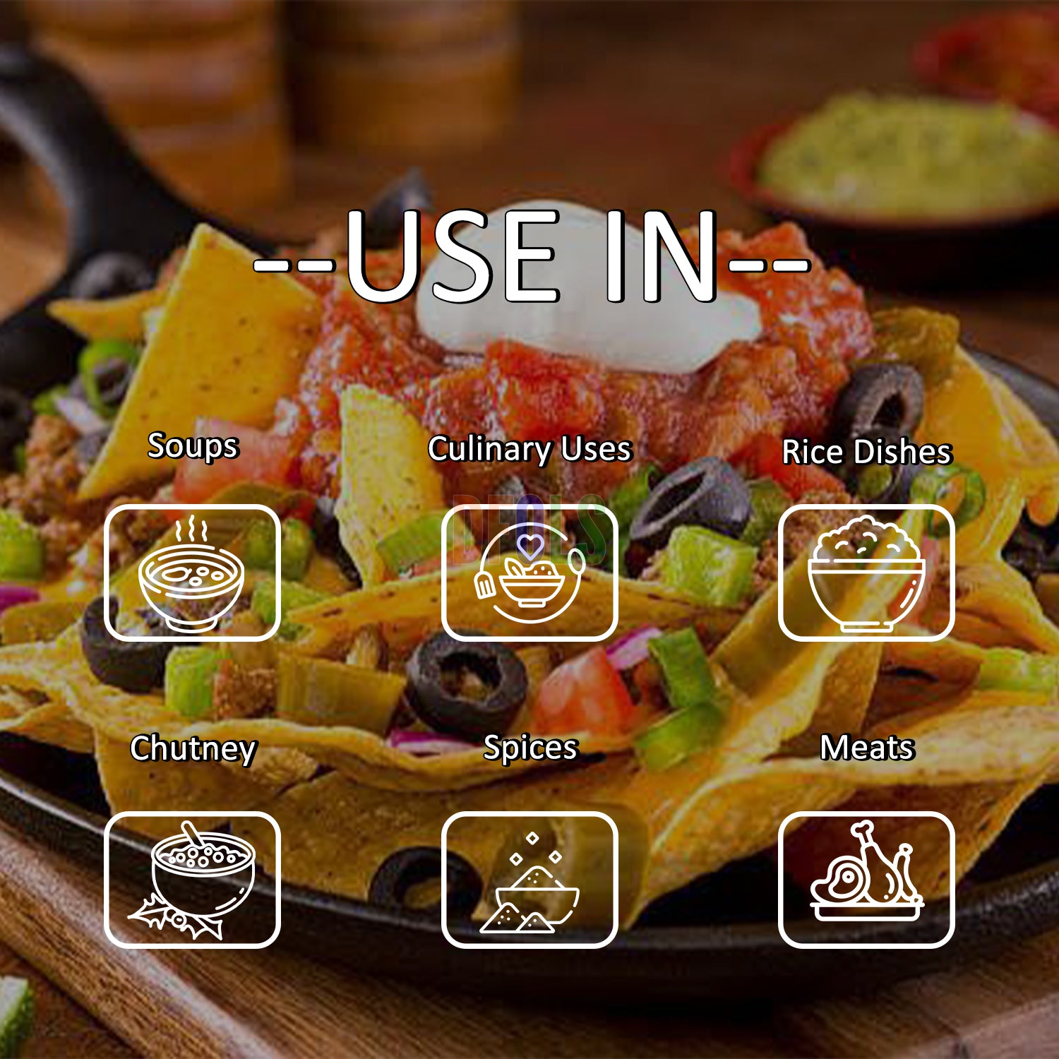 Jalapeno Powder | Hot & Spicy Seasoning | Bold Flavor | Great for Soups, Salsas, Tacos, Sauces & Marinades | All-Natural, Fine Ground Chili Spice - DFOLS