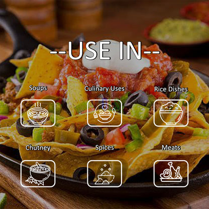 Jalapeno Powder | Hot & Spicy Seasoning | Bold Flavor | Great for Soups, Salsas, Tacos, Sauces & Marinades | All-Natural, Fine Ground Chili Spice - DFOLS