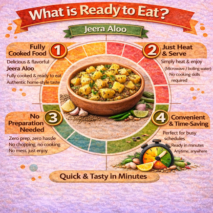 Dfols Jeera Aloo Ready to Eat Cumin Potato Curry 0.49lb 7.76oz 220g ジーラアルー