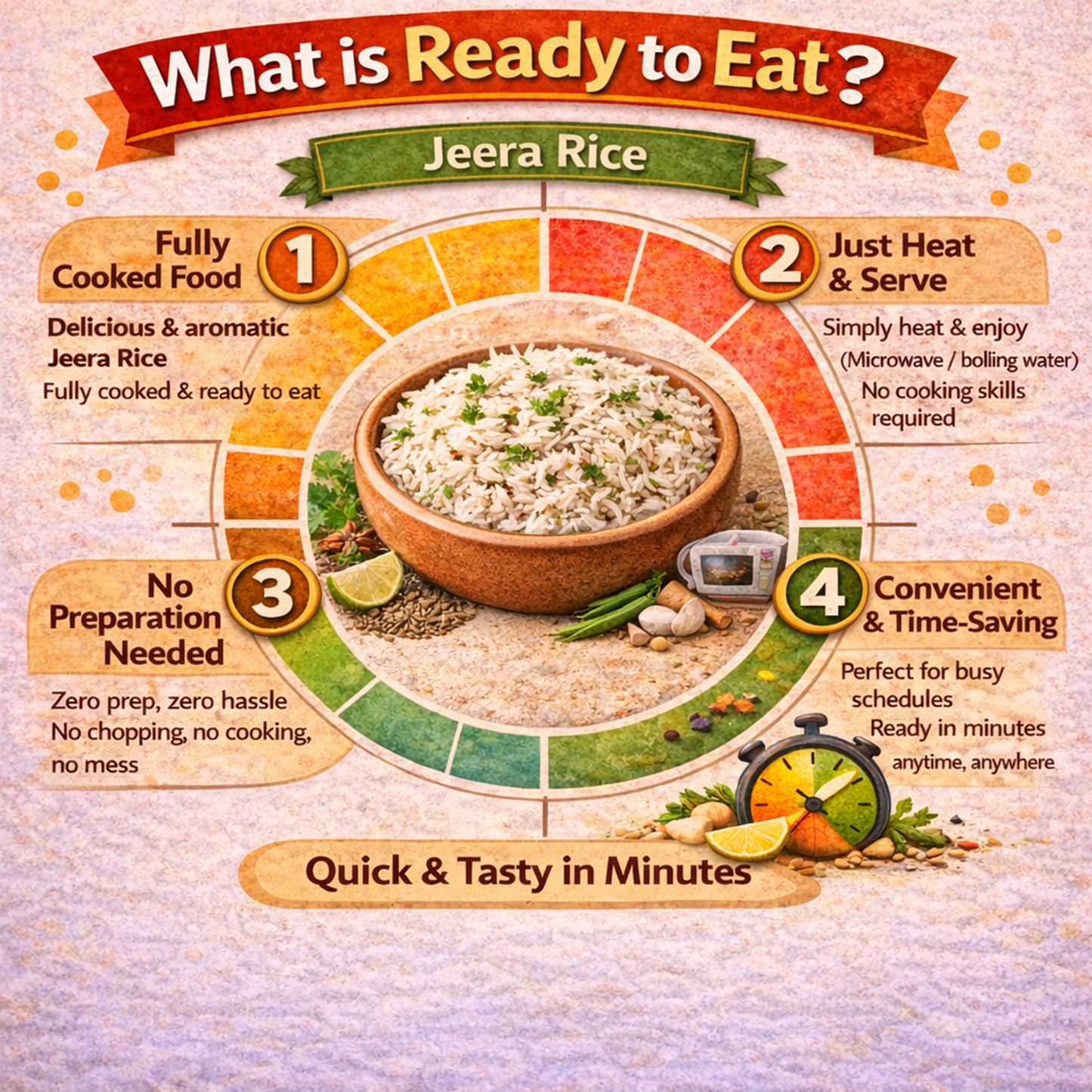 Dfols Jeera Rice Ready to Eat Indian Cumin Rice 0.55lb 8.82oz 250g ジーラライス