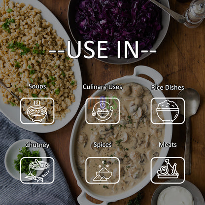 Juniper Berry Powder – 100% Pure & Natural | Premium Culinary Spice & Herbal Supplement | Ideal for Cooking, Detox, Wellness & Medicinal Use - DFOLS