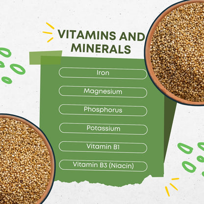 DFOLS Organic Kodo Millet | Natural, Gluten-Free Super Grain | High Fiber & Protein | Hand-Picked, Pesticide-Free Premium Millet