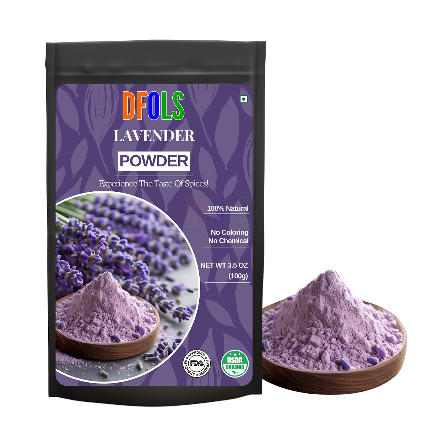 100% Pure Natural Dried Lavender Flowers – Premium Grade for Skincare, Relaxation, Aromatherapy, Tea, Cooking, Crafts, Potpourri, DIY Beauty Products & Home Fragrance - DFOLS