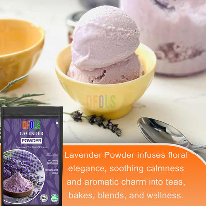 100% Pure Natural Dried Lavender Flowers – Premium Grade for Skincare, Relaxation, Aromatherapy, Tea, Cooking, Crafts, Potpourri, DIY Beauty Products & Home Fragrance - DFOLS
