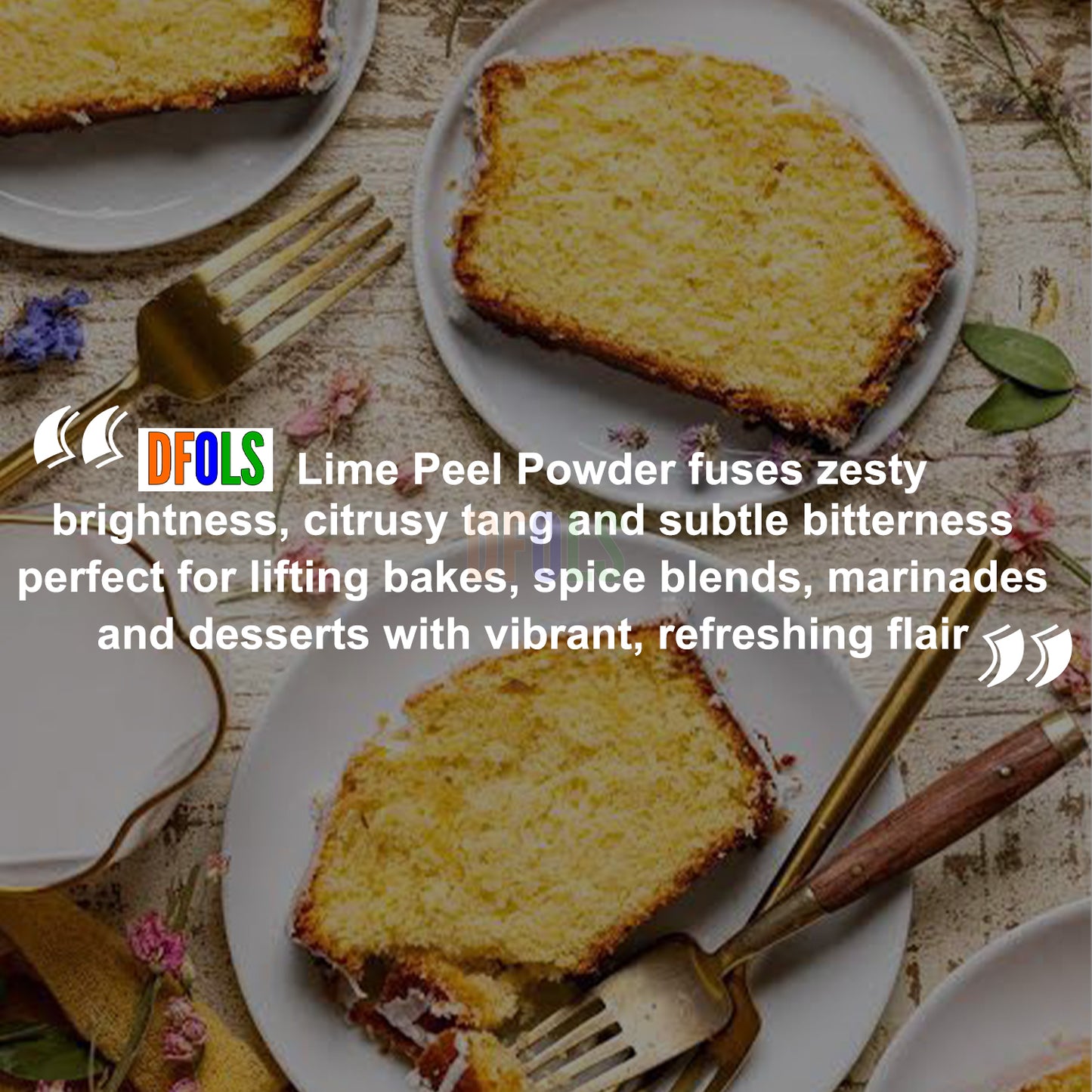 Organic Lemon Peel Powder | 100% Natural & Pure Citrus Zest Powder | Rich in Vitamin C | Perfect for Cooking, Baking, Skin Care, Detox Drinks & Herbal Remedies - DFOLS