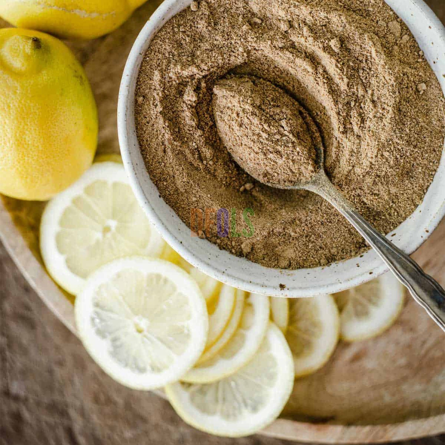Organic Lemon Peel Powder | 100% Natural & Pure Citrus Zest Powder | Rich in Vitamin C | Perfect for Cooking, Baking, Skin Care, Detox Drinks & Herbal Remedies - DFOLS