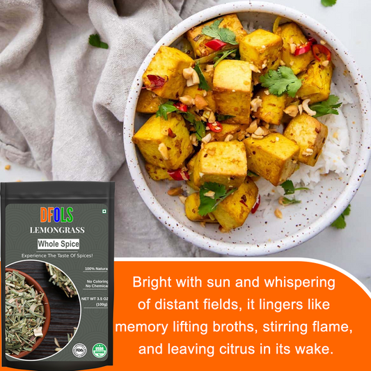 DFOLS Lemongrass Whole Spice Cooking 0.22lb 3.5oz 100g レモングラス