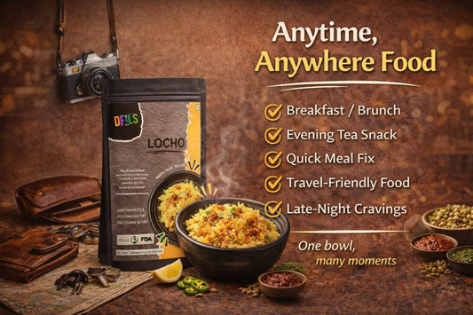 Locho (Gujarati Steamed Snack) | Authentic Heat & Serve Ready Snack | Soft, Savory & Protein-Rich | Traditional Gujarati Taste | Easy & Quick Meal Option