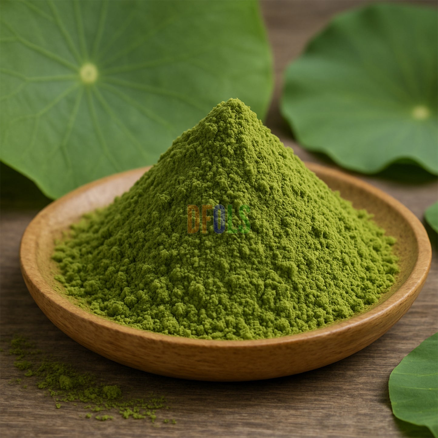 Organic Lotus Leaf Powder | 100% Pure Natural Herbal Supplement for Weight Loss, Detox & Digestive Health | Metabolism Booster for Overall Wellness - DFOLS