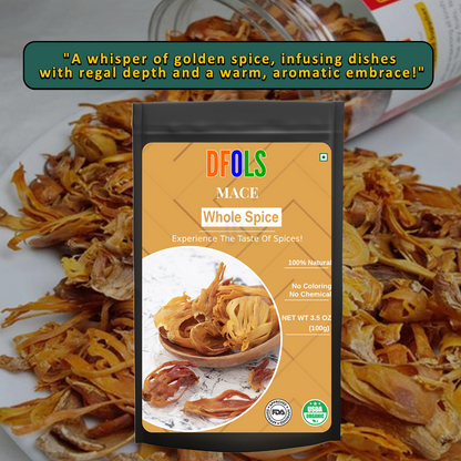 DFOLS Mace Whole Spice Cooking 0.22lb 3.5oz 100g メースパウダー