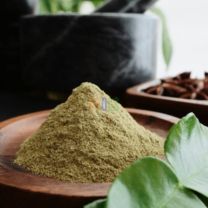 Makrut Lime Powder – Premium Dried & Ground Kaffir Lime Leaves for Authentic Thai & Southeast Asian Cuisine (2 oz Jar) – All-Natural, Non-GMO, Gluten-Free, Vegan - DFOLS