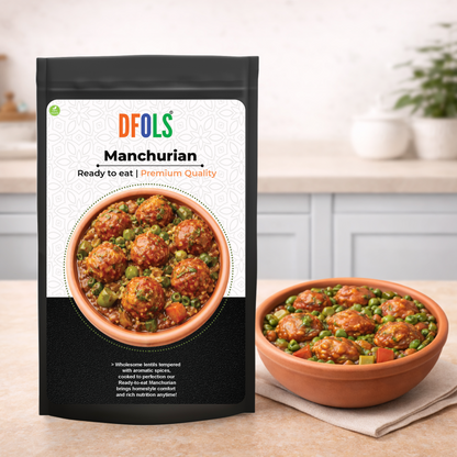 Dfols Veg Manchurian Ready to Eat Indo Chinese Curry 0.33lb 5.29oz 150g マンチュリアン