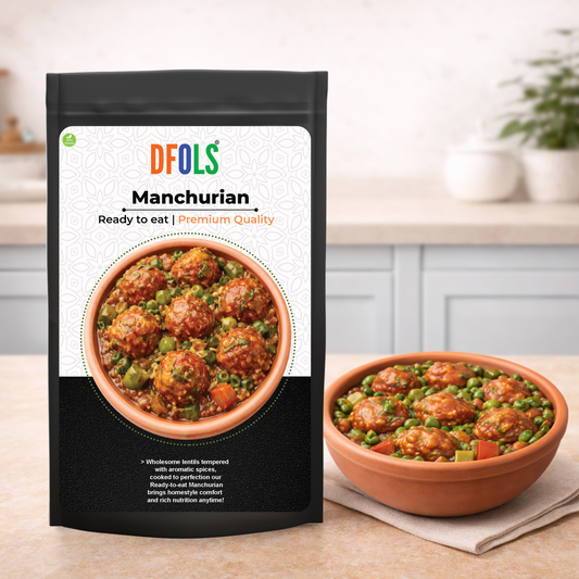 Dfols Veg Manchurian Ready to Eat Indo Chinese Curry 0.33lb 5.29oz 150g マンチュリアン