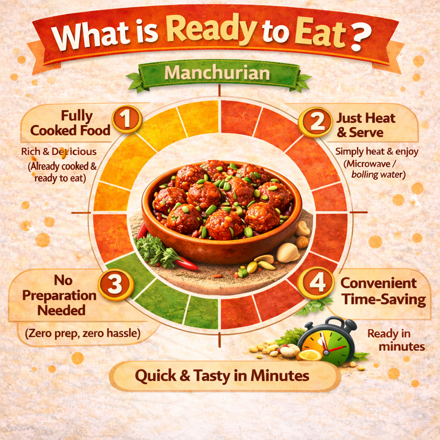 Dfols Veg Manchurian Ready to Eat Indo Chinese Curry 0.33lb 5.29oz 150g マンチュリアン