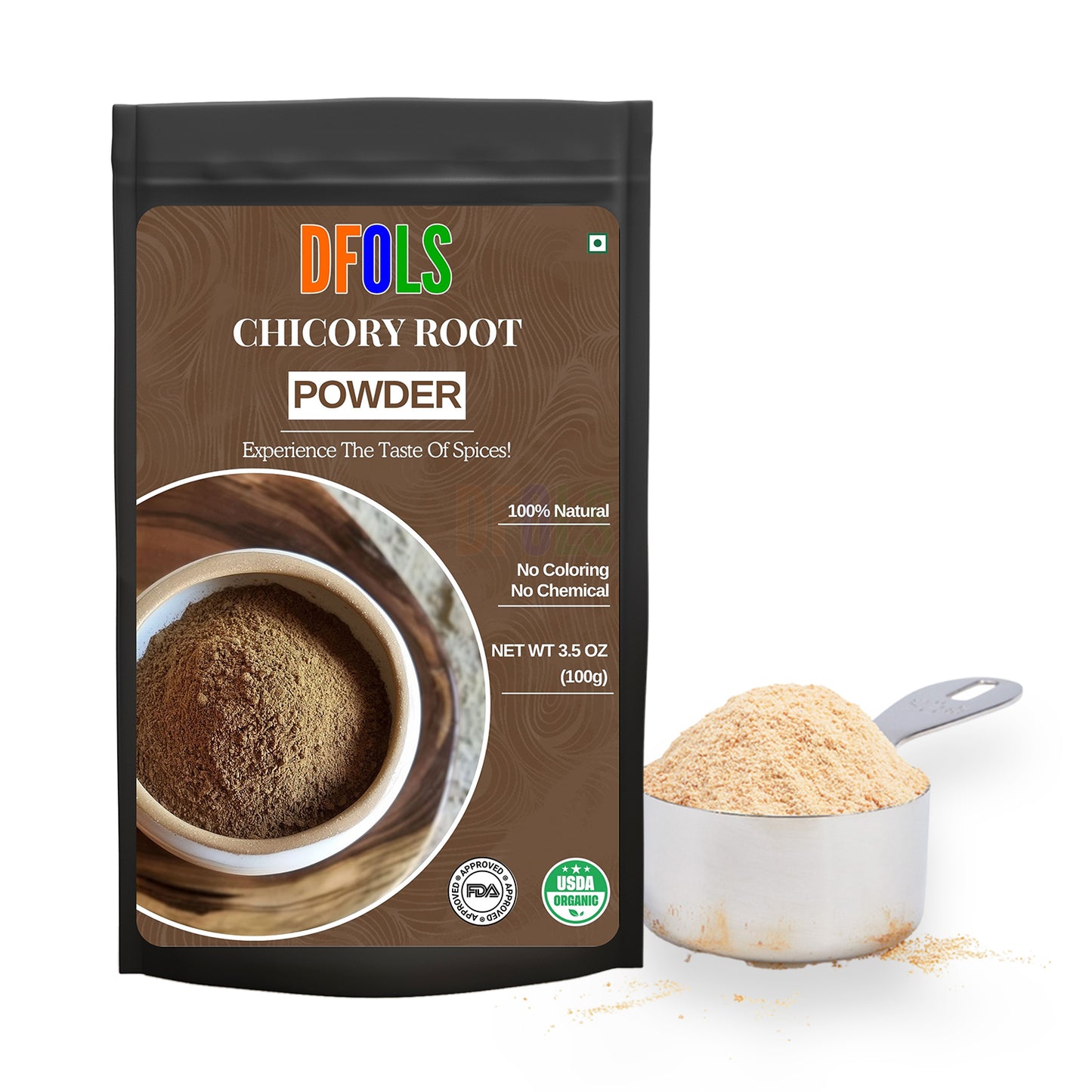 Pure Maple Sugar, Natural Sweetener, Maple Powder - Perfect Sugar Alternative for Teas, Baking & More - DFOLS