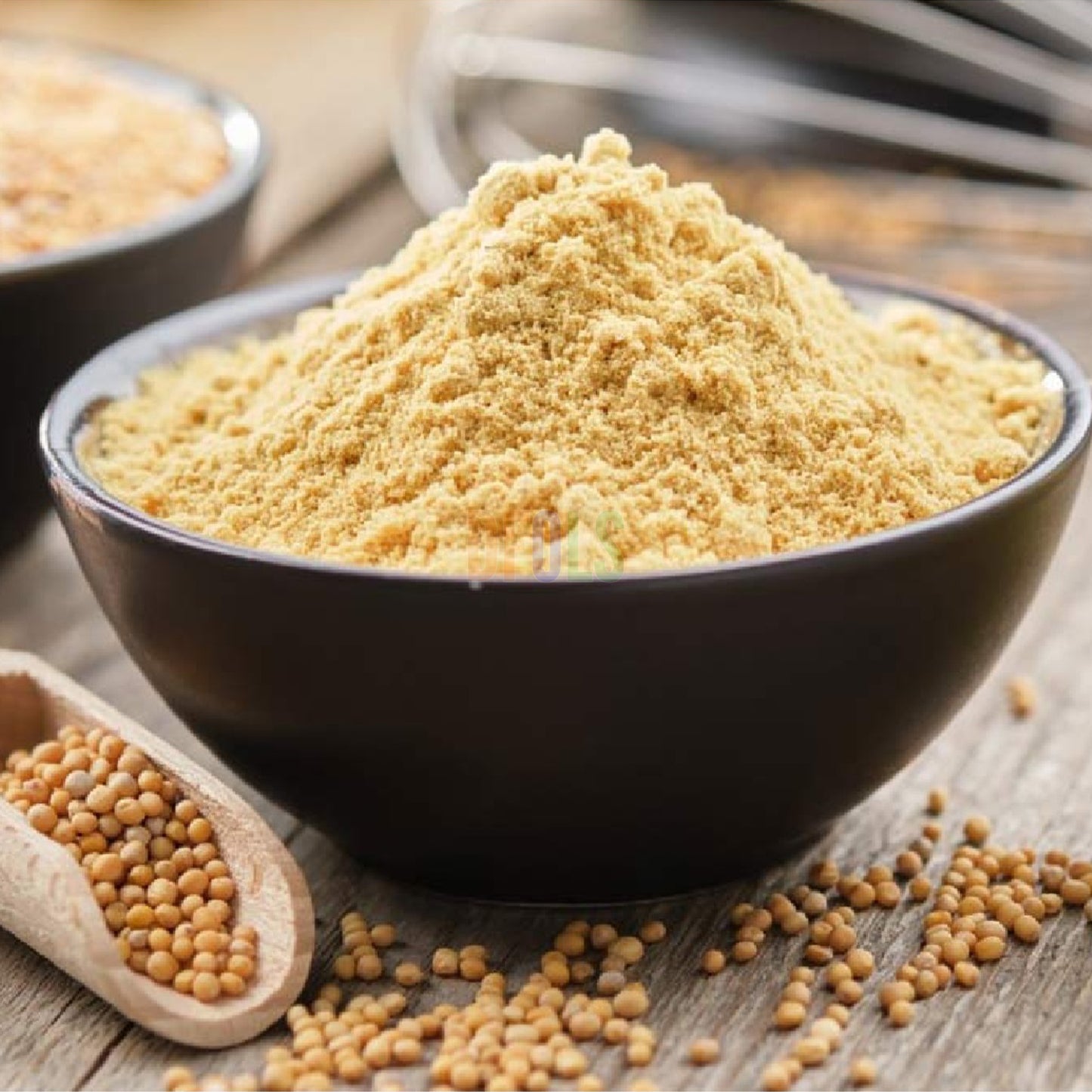 Premium Mustard Powder | Pure Ground Mustard Spice for Cooking, Baking, Pickles, Marinades & Dressings | Strong, Bold & Spicy Flavor | Fresh Aromatic Spice for Kitchen Use - DFOLS