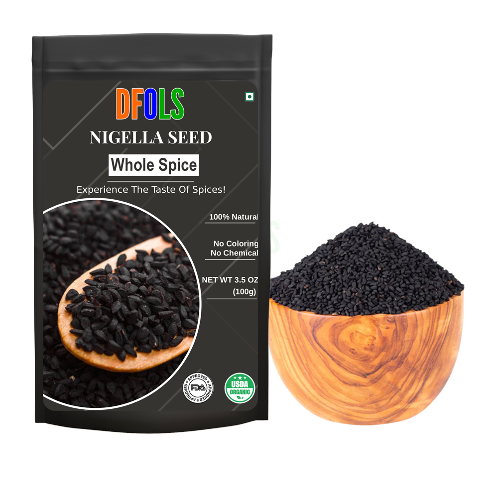 DFOLS Nigella Seed Whole Spice Cooking 0.22lb 3.5oz 100g ブラッククミン