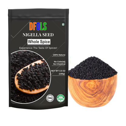 DFOLS Nigella Seed Whole Spice Cooking 0.22lb 3.5oz 100g ブラッククミン