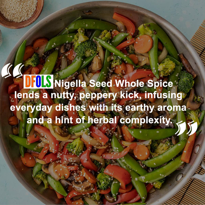 DFOLS Nigella Seed Whole Spice Cooking 0.22lb 3.5oz 100g ブラッククミン