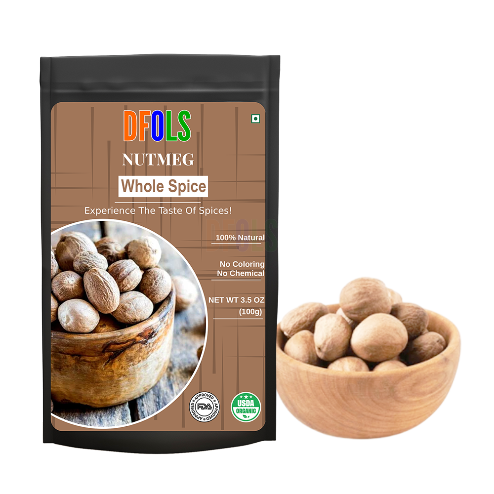 DFOLS Nutmeg Whole Spice Cooking 0.22lb 3.5oz 100g ナツメグパウダー