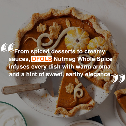 DFOLS Nutmeg Whole Spice Cooking 0.22lb 3.5oz 100g ナツメグパウダー