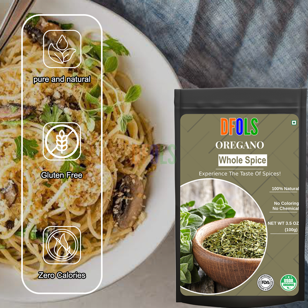 DFOLS Oregano Whole Spice Cooking 0.22lb 3.5oz 100g オレガノ
