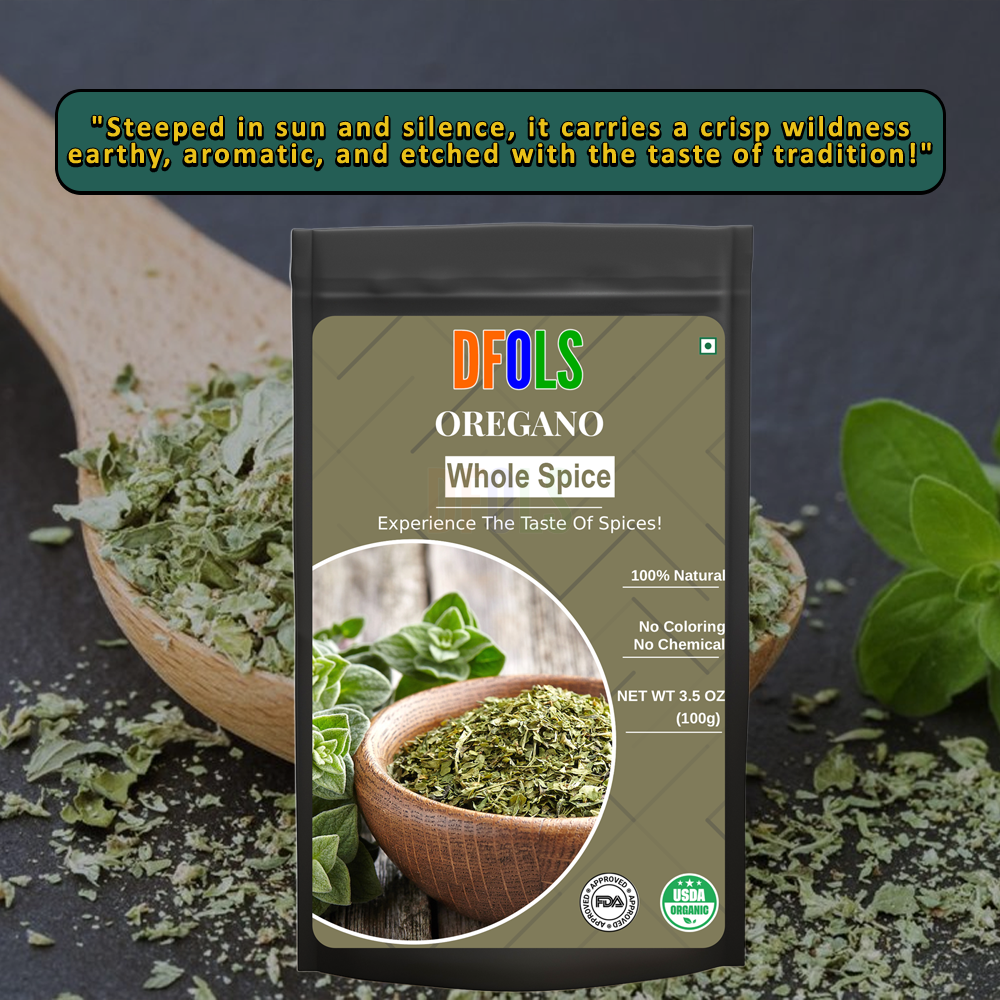 DFOLS Oregano Whole Spice Cooking 0.22lb 3.5oz 100g オレガノ