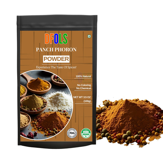 Panch Puran | All Natural Bengali 5-Spice Blend | Vegan, Gluten-Friendly, NON-GMO, Kosher | Authentic Indian Origin Seasoning - DFOLS