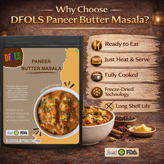 Paneer Butter Masala | Authentic North Indian Curry | Soft Cottage Cheese in Rich & Creamy Tomato Gravy | Ready to Eat | Heat & Serve Meal Pack