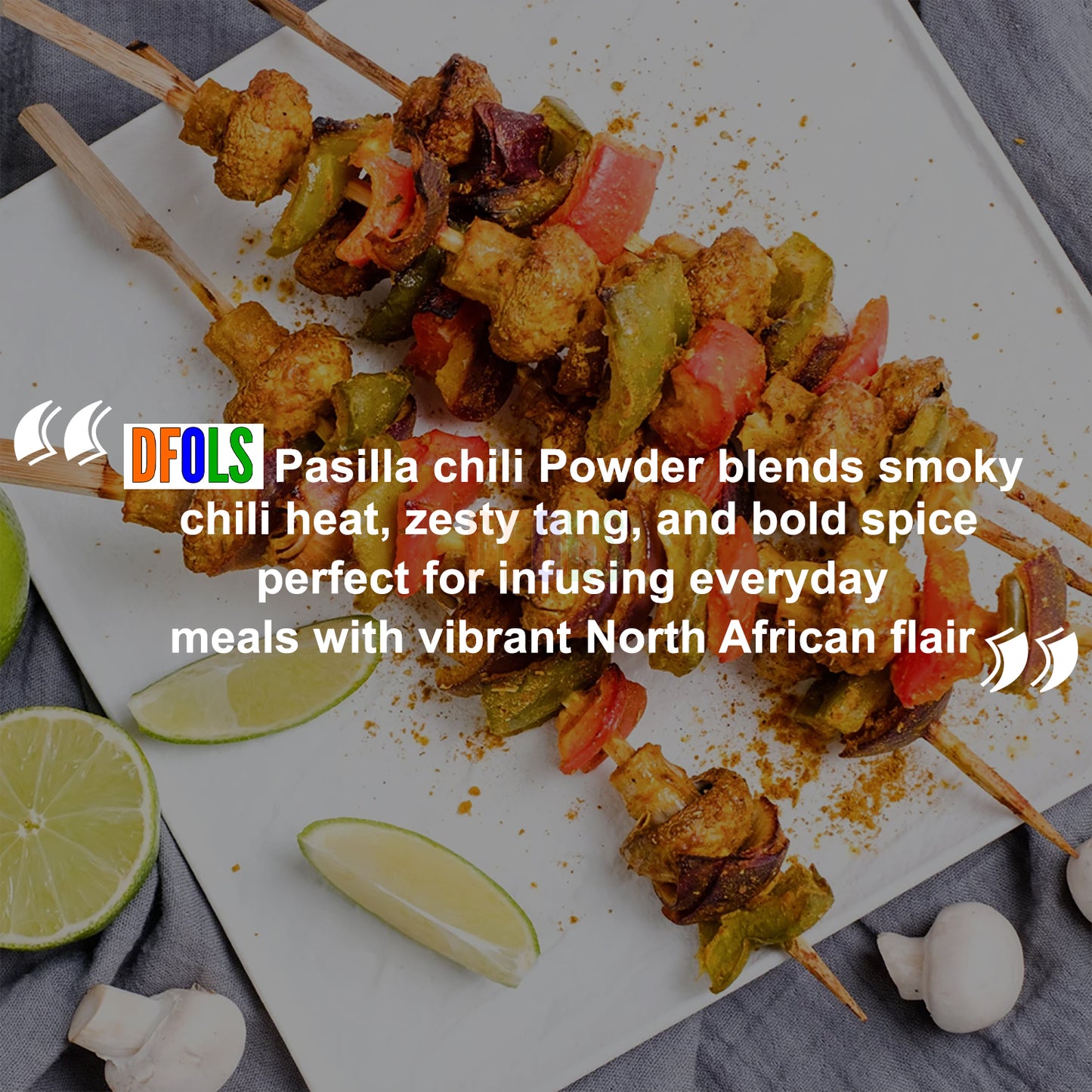 Premium Pasilla Chili Powder – Authentic Smoky & Earthy Mexican Pepper Spice | Ideal for Sauces, Soups, Marinades, Salsas, Tacos & Everyday Cooking - DFOLS